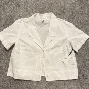 #170. Crisp White Cotton Shirt